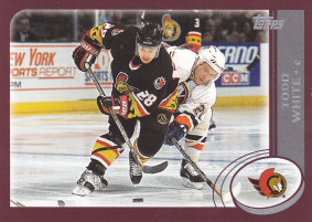 Hockey card Todd White