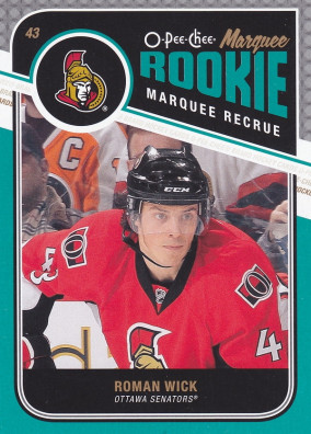 Hockey card Roman Wick