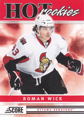 Hockey card Roman Wick