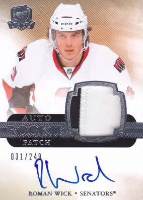Hockey card Roman Wick