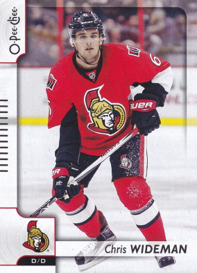 Hockey card Chris Wideman