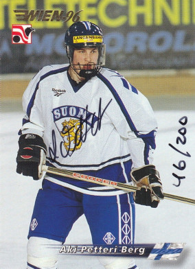 Hockey card Aki-Petteri Berg