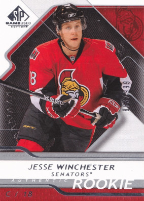 Hockey card Jesse Winchester