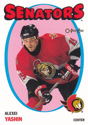 Hockey card Alexei Yashin