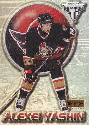 Hockey card Alexei Yashin