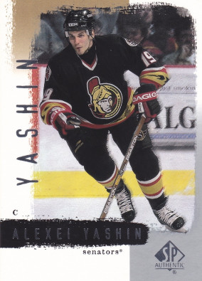 Hockey card Alexei Yashin