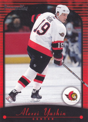 Hockey card Alexei Yashin