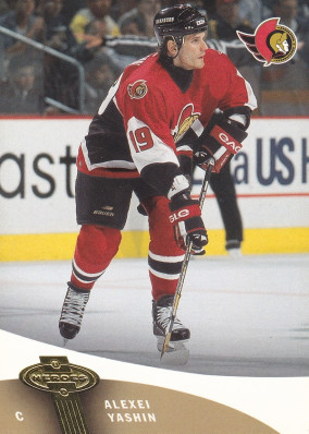 Hockey card Alexei Yashin