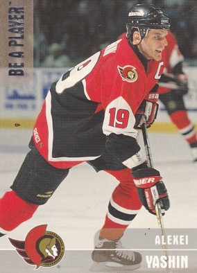 Hockey card Alexei Yashin