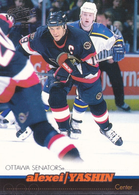 Hockey card Alexei Yashin