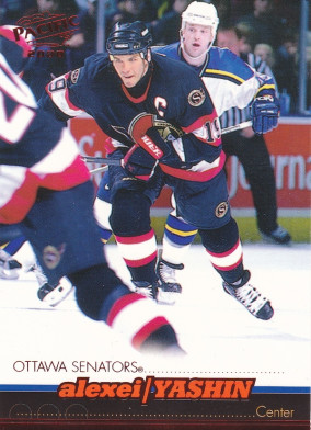 Hockey card Alexei Yashin