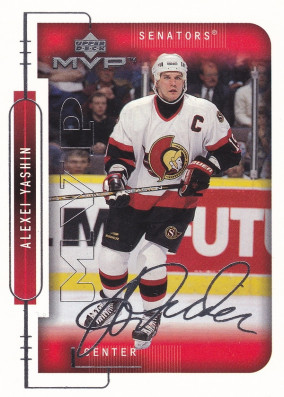 Hockey card Alexei Yashin