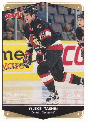 Hockey card Alexei Yashin