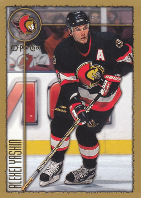 Hockey card Alexei Yashin