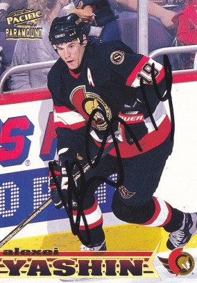 Hockey card Alexei Yashin