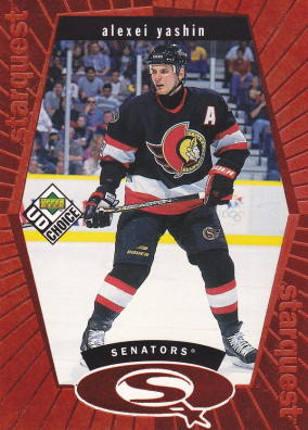 Hockey card Alexei Yashin
