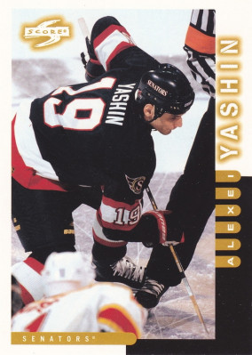 Hockey card Alexei Yashin