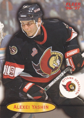 Hockey card Alexei Yashin