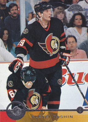 Hockey card Alexei Yashin