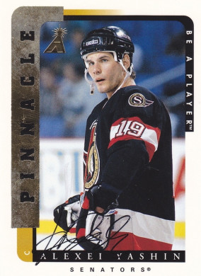 Hockey card Alexei Yashin