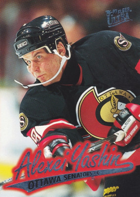 Hockey card Alexei Yashin