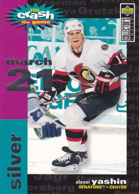 Hockey card Alexei Yashin