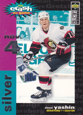 Hockey card Alexei Yashin