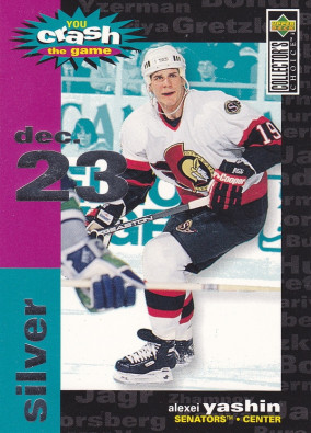 Hockey card Alexei Yashin