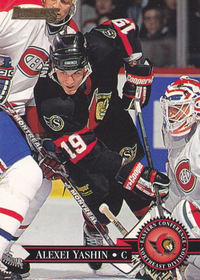 Hockey card Alexei Yashin