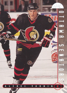 Hockey card Alexei Yashin