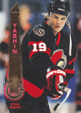 Hockey card Alexei Yashin
