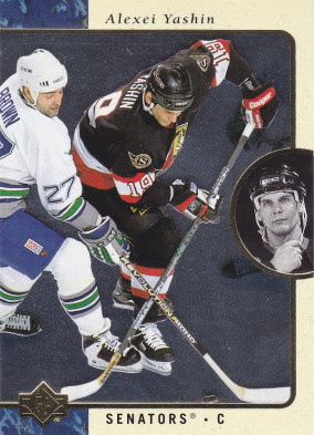 Hockey card Alexei Yashin