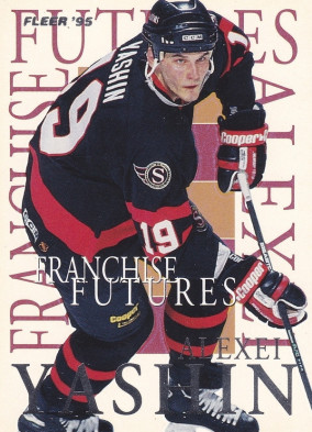 Hockey card Alexei Yashin