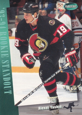 Hockey card Alexei Yashin