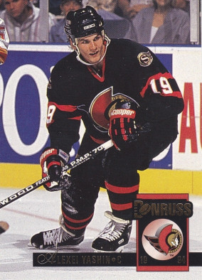 Hockey card Alexei Yashin