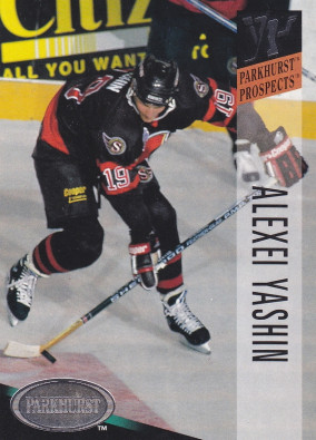 Hockey card Alexei Yashin