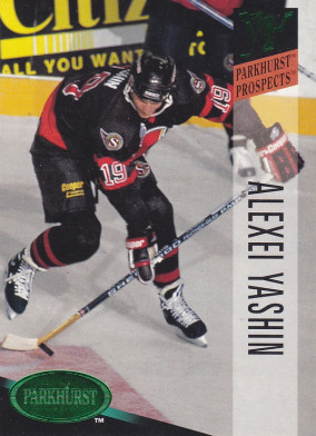 Hockey card Alexei Yashin