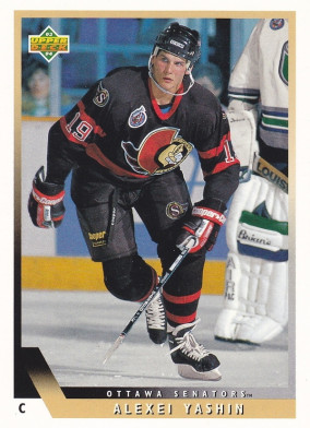 Hockey card Alexei Yashin
