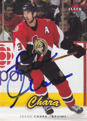 Hockey card Zdeno Chara