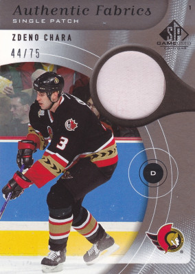 Hockey card Zdeno Chara