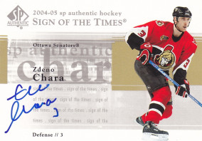 Hockey card Zdeno Chara