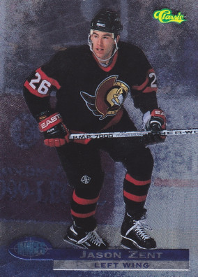 Hockey card Jason Zent