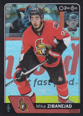 Hockey card Mika Zibanejad
