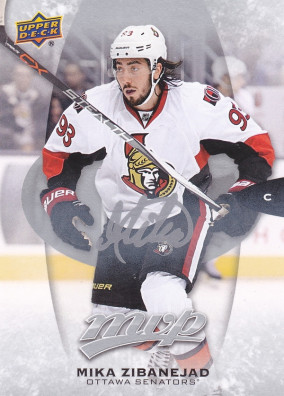 Hockey card Mika Zibanejad