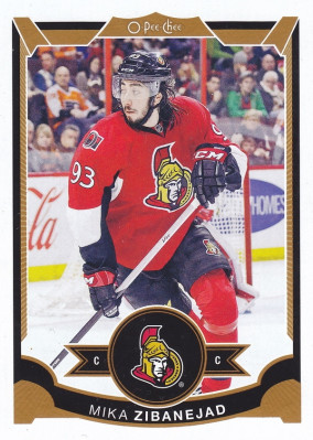 Hockey card Mika Zibanejad