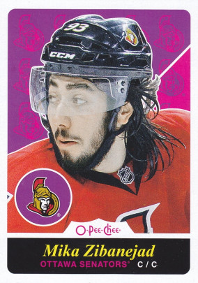 Hockey card Mika Zibanejad