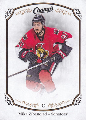 Hockey card Mika Zibanejad