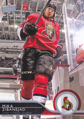 Hockey card Mika Zibanejad