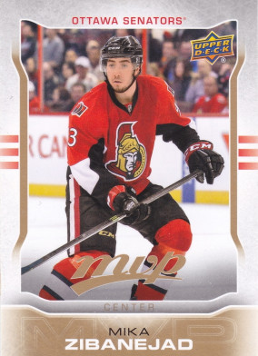 Hockey card Mika Zibanejad