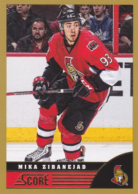 Hockey card Mika Zibanejad